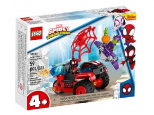 LEGO® MARVEL - SPIDERMAN 10781 - Miles Morales: Spider-Man a jeho techno trojkolka